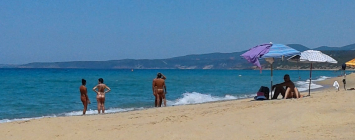 Spiaggia Piscinas in Sardegna